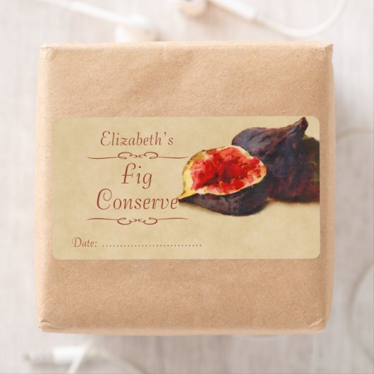 Fig Canningラベル ラベル (インサイチュ)