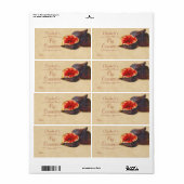 Fig Canningラベル ラベル (フルシート)