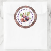 Fig JamヴィンテージラベルPreserveラベル ラウンドシール (バッグ)