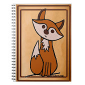 Fig the fox notebook ノートブック (正面)