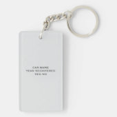 Figarations Lapis Gray Figaroフォトモノグラム キーホルダー (裏面)