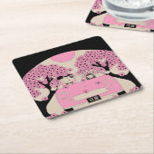 Figaroのコースター スクエアペーパーコースター (アングル)