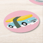 Figaroのコースター ラウンドペーパーコースター (アングル)