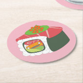 Figaroのコースター ラウンドペーパーコースター (アングル)