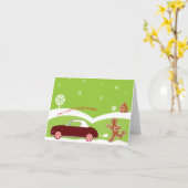 Figaroの休日カード カード (黄色い花)