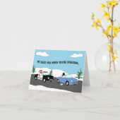 Figaroの休日カード カード (黄色い花)