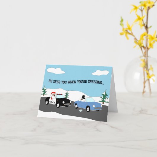 Figaroの休日カード カード (黄色い花)