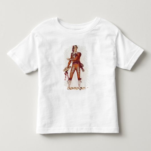 Figaroの役割のヨセフIsidore Samson トドラーTシャツ (正面)