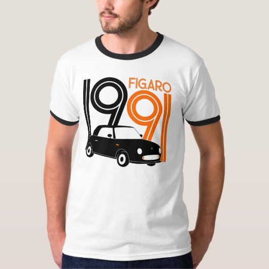 Figaroの男性ワイシャツ Tシャツ (正面)