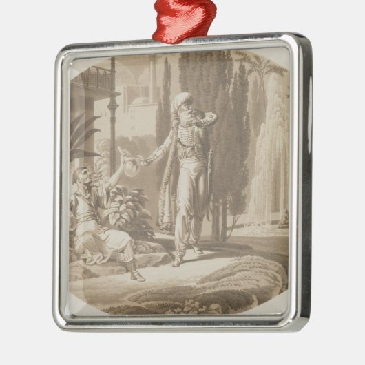 「Figaroの結婚からの場面 メタルオーナメント (左)