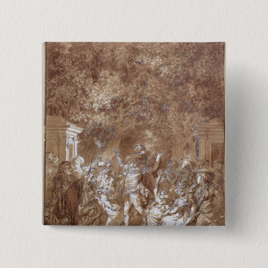 「Figaroの結婚のからの場面 缶バッジ (正面)