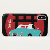 Figaroの電話箱 Case-Mate iPhoneケース (裏面(横))