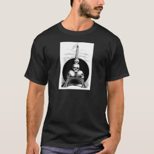 Figaro。 墓地のためのエッフェル塔 tシャツ