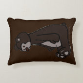 figdewdrop Bear Accent Pillow アクセントクッション (正面)