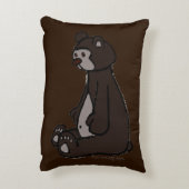figdewdrop Bear Accent Pillow アクセントクッション (裏面(縦))