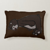 figdewdrop Bear Accent Pillow アクセントクッション (裏面)