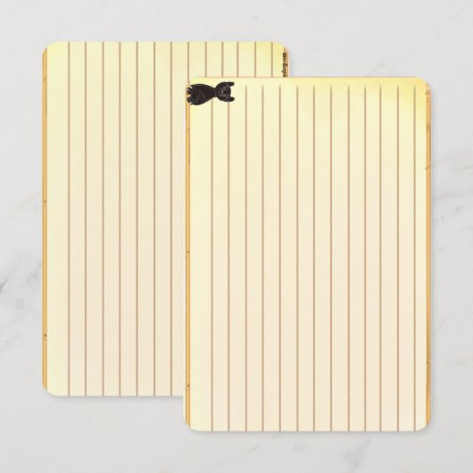 Figdewdrop Blinky the Bat recipe notecards (正面/裏面)