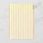 Figdewdrop caterpillar butterfly recipe notecards (裏面)