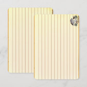 Figdewdrop caterpillar & mushroom recipe notecards (正面/裏面)