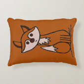 figdewdrop Fig the Fox Accent Pillow アクセントクッション (正面)