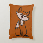 figdewdrop Fig the Fox Accent Pillow アクセントクッション (裏面(縦))