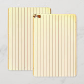 Figdewdrop Fig the fox recipe notecards (正面/裏面)