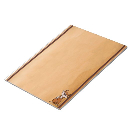 Figdewdrop Fig the fox tear away notepad ノートパッド (アングル)