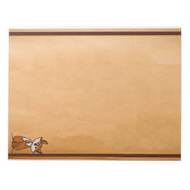 Figdewdrop Fig the fox tear away notepad ノートパッド