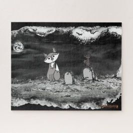 figdewdrop Graveyard Fig & Blinky Jigsaw Puzzle ジグソーパズル