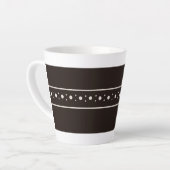 Figdewdrop Relax Cup Black BlinkyBat sm Latte Mug カフェラテマグ (左アングル)