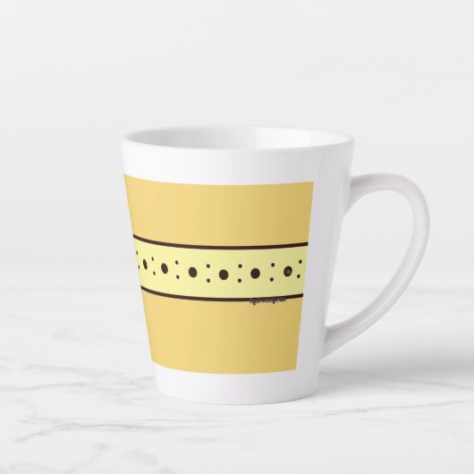 Figdewdrop Relax Cup Gold Acorn small Latte Mug カフェラテマグ (右)