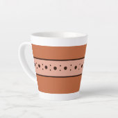 Figdewdrop Relax Cup Orange small Latte Mug カフェラテマグ (左アングル)
