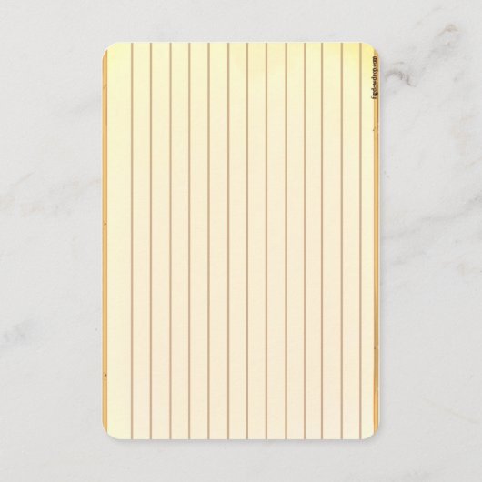 Figdewdrop Relax Cup recipe notecards (裏面)