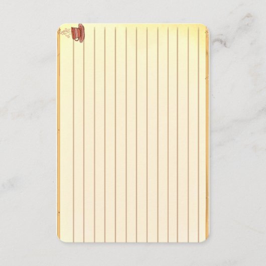 Figdewdrop Relax Cup recipe notecards (正面)