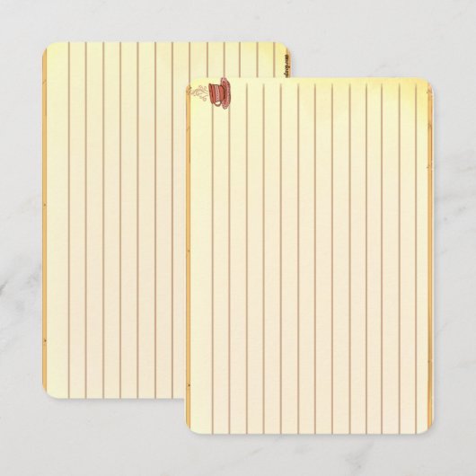 Figdewdrop Relax Cup recipe notecards (正面/裏面)