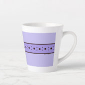 Figdewdrop Relax Cup Violet Purple small Latte Mug カフェラテマグ (右)