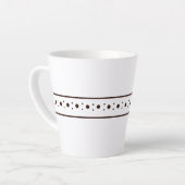Figdewdrop Relax Cup white small Latte Mug カフェラテマグ (左アングル)