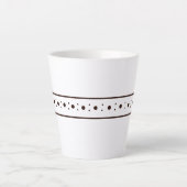 Figdewdrop Relax Cup white small Latte Mug カフェラテマグ (正面)