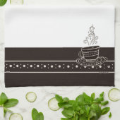 Figdewdrop RelaxCup Black Blinky Bat Kitchen Towel キッチンタオル (折り畳み)