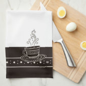 Figdewdrop RelaxCup Black Blinky Bat Kitchen Towel キッチンタオル (四つ折り)