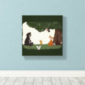 figdewdrop Spring Day Stretched Canvas Print キャンバスプリント (インサイチュ (ウッドフロア))