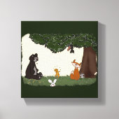 figdewdrop Spring Day Stretched Canvas Print キャンバスプリント (正面)