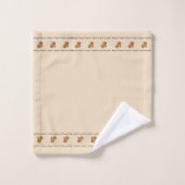 figdewdrop Squirrel Acorn & Leaves Bath Towel Set バスタオルセット (ウォッシュタオル)