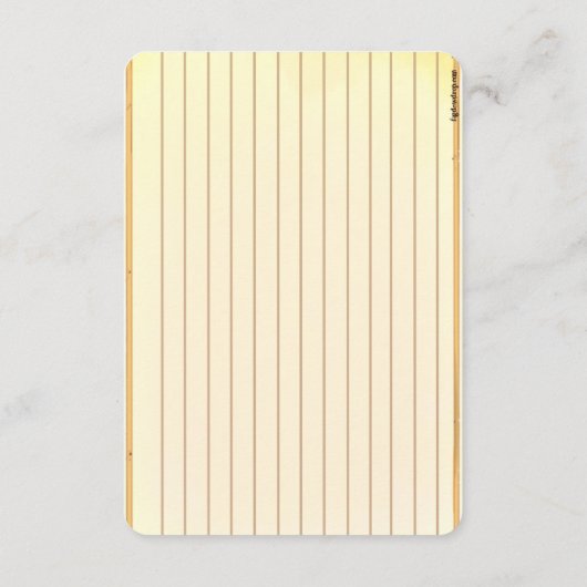 Figdewdrop Squirrel recipe notecards (裏面)