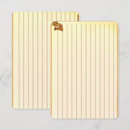 Figdewdrop Squirrel recipe notecards