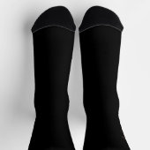 figdewdrops Blinky the Bat Black crew socks ソックス (上部)