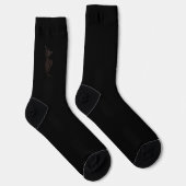 figdewdrops Blinky the Bat Black crew socks ソックス (右)