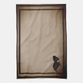 figdewdrops Blinky the Bat Fog kitchen towel キッチンタオル (縦)