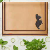 figdewdrops Blinky the Bat kitchen towel キッチンタオル (折り畳み)