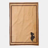 figdewdrops Blinky the Bat kitchen towel キッチンタオル (縦)